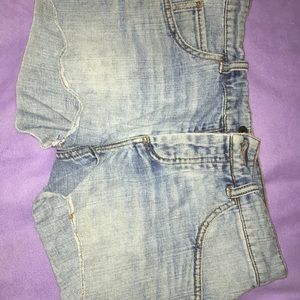 Jean shorts